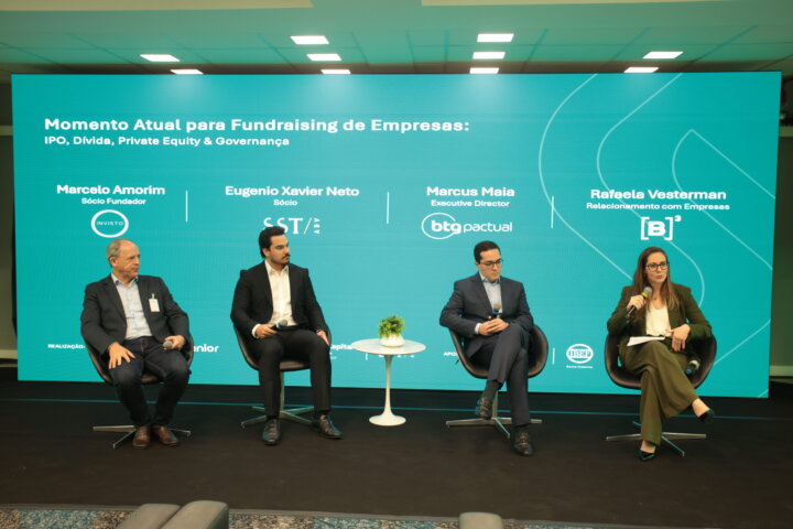 Oportunidades de captação de recursos via Mercado de Capitais e transações privadas no panorama atual de mercado, com Marcelo Amorim da Invisto, Marcus Maia do BTG Pactual e o Eugênio Xavier Neto da SST - Silva, Santana & Teston Advogados