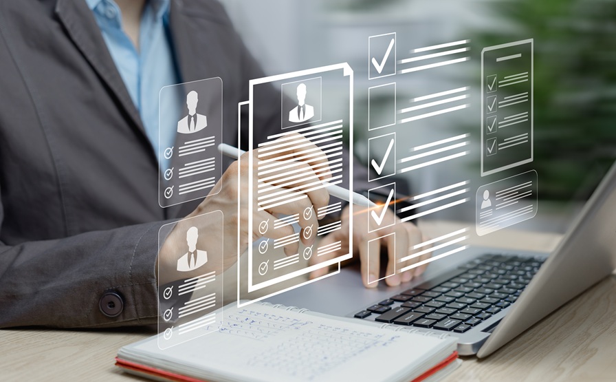 Imagem que representa a tecnologia no RH.